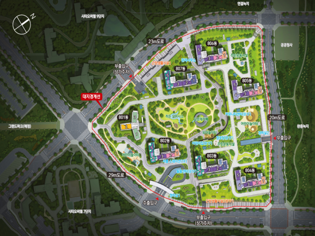 1,349세대 대단지 브랜드 아파트